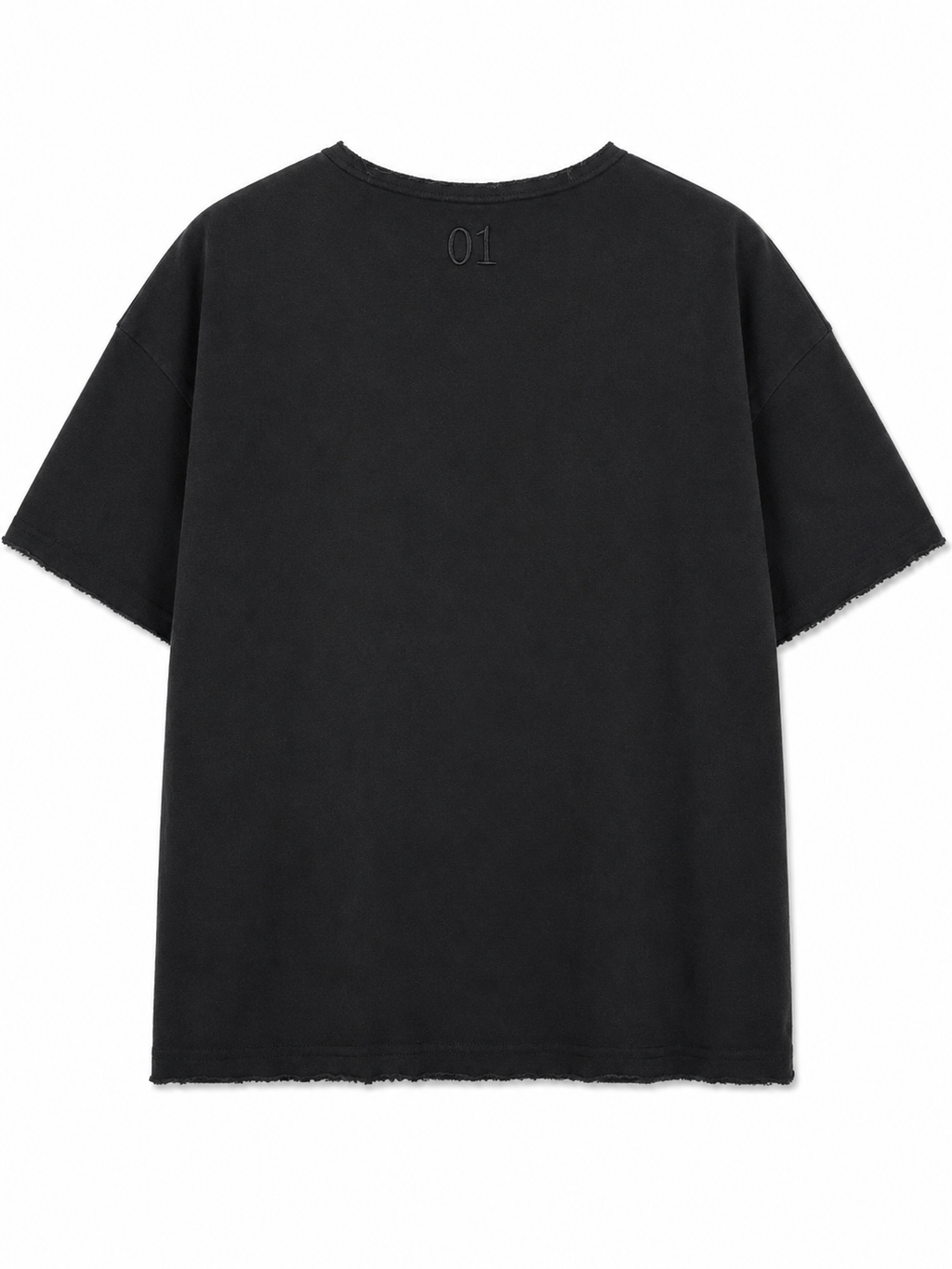 Raw Edge - Black 01