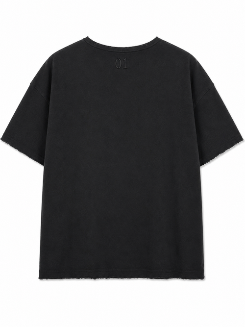 Raw Edge - Black 01