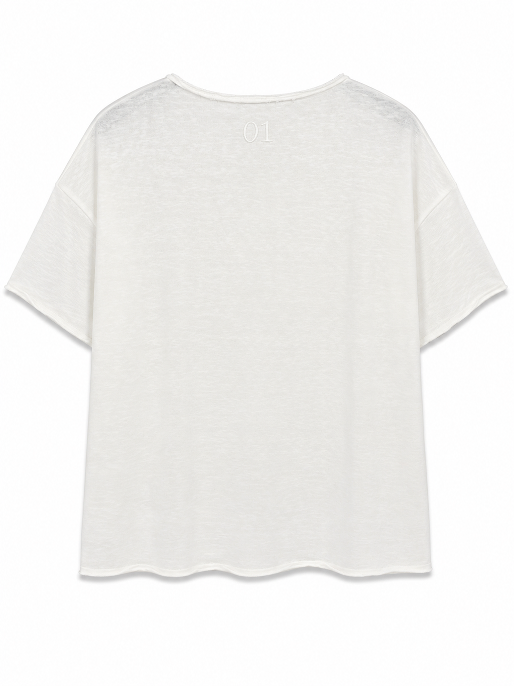 Raw Edge - White 01