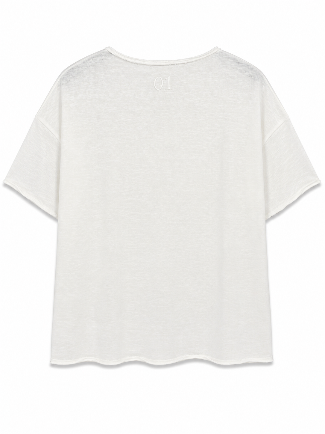 Raw Edge - White 01